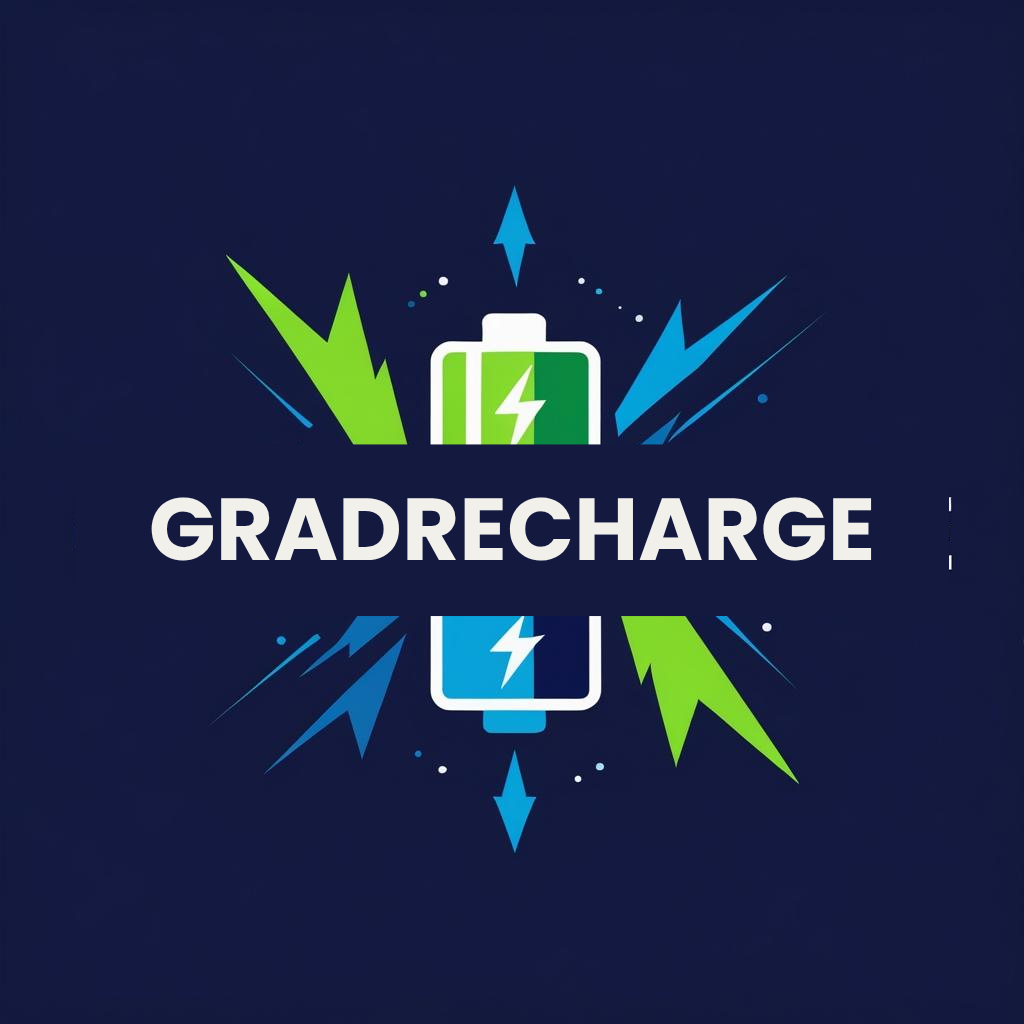 Grad Recharge logo